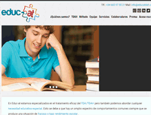 Tablet Screenshot of educatdah.com